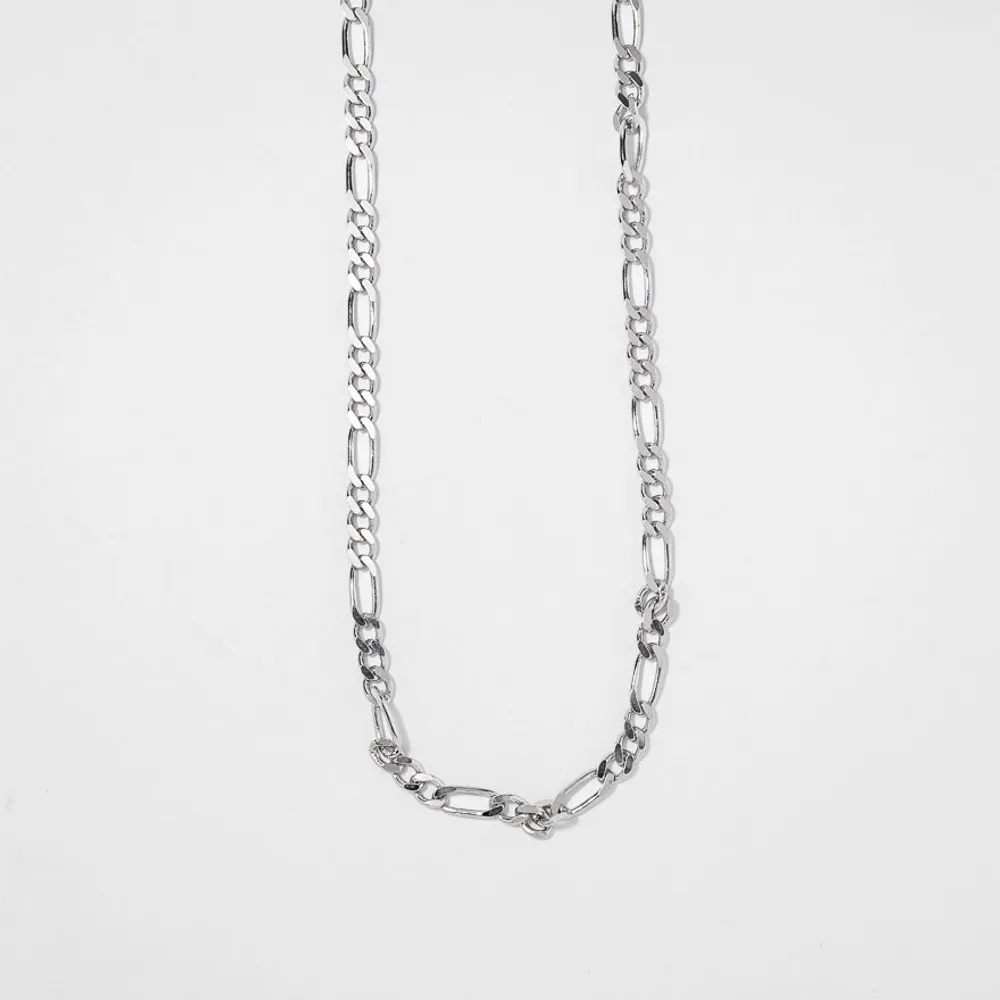 3mm Figaro Chain in Silver (22")