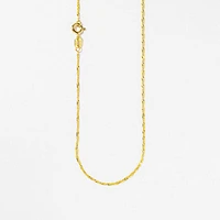10K Yellow Gold 1.00mm Singapore Chain (20")