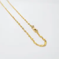 10K Yellow Gold 1.7mm Singapore Chain (20")