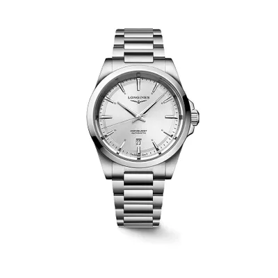 Longines Conquest 41mm Sunray Silver Dial | L3.830.4.72.6