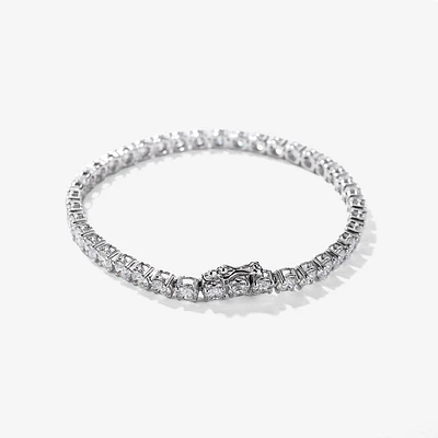 Lab Grown Diamond Tennis Bracelet in 14K White Gold (10.00 ct tw)