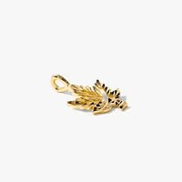 Maple Leaf Pendant in 10K Yellow Gold