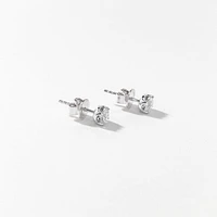 Lab Grown Diamond Stud Earrings in 14K White Gold (0.30 ct tw)