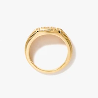 Men's Diamond Ring 10K Yellow Gold (0.40 ct tw)