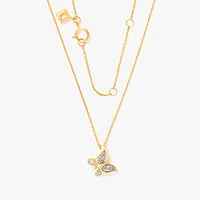 Butterfly Diamond Pendant | Ann-Louise Jewellers
