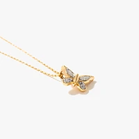 Butterfly Diamond Pendant | Ann-Louise Jewellers