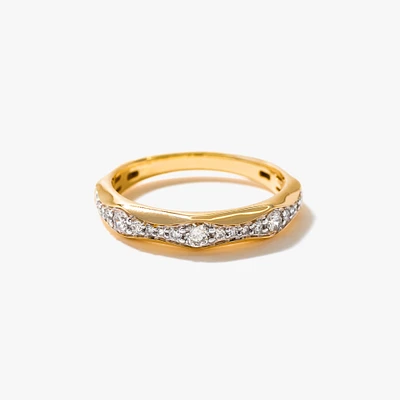 Diamond Anniversary Band 10K Yellow Gold (0.30 ct tw)