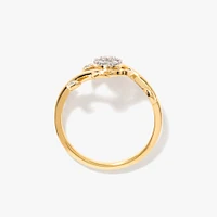 Vine Ring 10K Yellow Gold (0.16 ct tw)