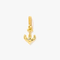 Anchor Pendant in 10K Yellow Gold