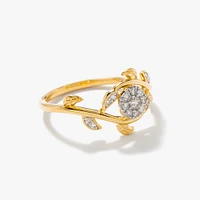 Vine Ring 10K Yellow Gold (0.16 ct tw)
