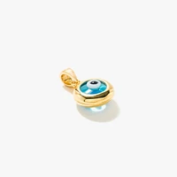 Evil Eye Charm in 10K Yellow Gold