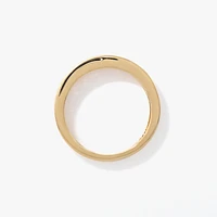 Channel Set Diamond Anniversary Ring 14K Yellow Gold ( ct tw