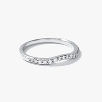 Matching Diamond Wedding Band 14K White Gold (0.13ct tw)