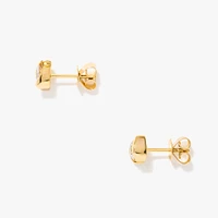 Lab Grown Diamond Stud Earrings in 10K Yellow Gold (0.75 ct tw)