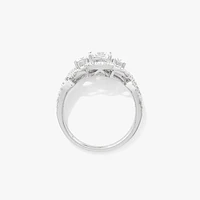 Princess Cut Diamond Engagement Ring 14K White Gold (1.27 ct tw)