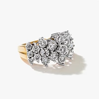 - Alta One Carat Diamond Cluster Ring (1.00ct tw)