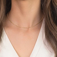 10K Yellow Gold 1.5mm Sparkle Chain (16")