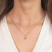 Love Knot Pendant in 10K Yellow Gold