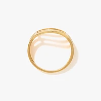 Ladies Triple Wave Ring 10K Yellow Gold