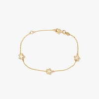 Star Bracelet in 10K Yellow Gold