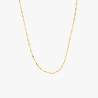 10K Yellow Gold 1.5mm Singapore Chain (20")