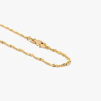 10K Yellow Gold 1.5mm Singapore Chain (20")