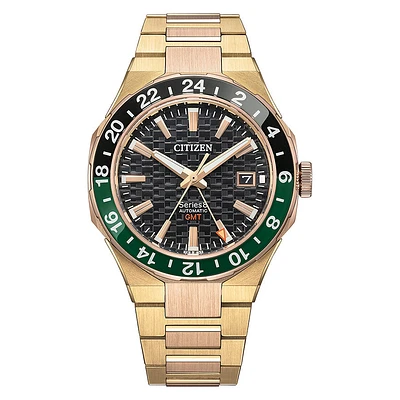 Citizen Series8 880 GMT Black Dial Automatic Watch | NB6033-51E
