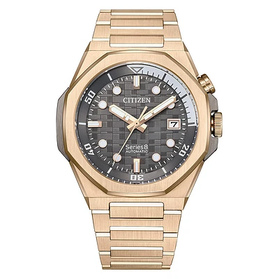 Citizen Series8 890 Gray Dial Stainless Steel Bracelet Automatic Watch