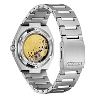 Citizen Automatic Titanium Zenshin Mechanical Men's Blue Dial Watch |