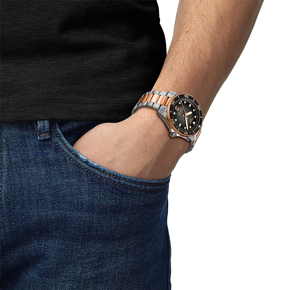 Tissot Seastar 1000 Powermatic 80 40mm Watch | T1208072205101