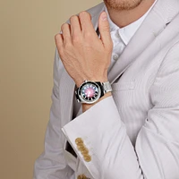 Rado Captain Cook 42mm Automatic Red Dial Watch | R32105353