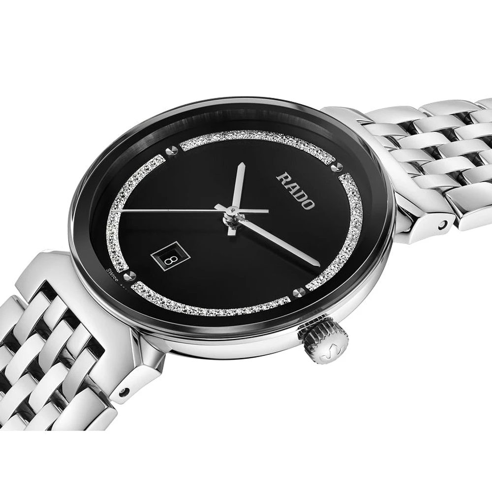 Rado Florence Black Dial Ladies Stainless Steel Watch | R48913163