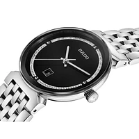 Rado Florence Black Dial Ladies Stainless Steel Watch | R48913163