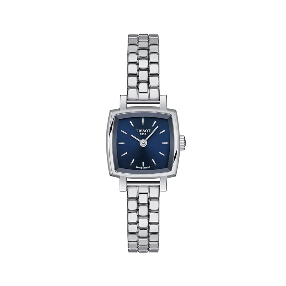 Tissot Lovely Square Blue Dial Ladies Watch | T0581091104101