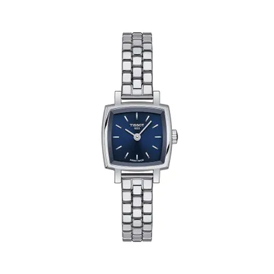 Tissot Lovely Square Blue Dial Ladies Watch | T0581091104101