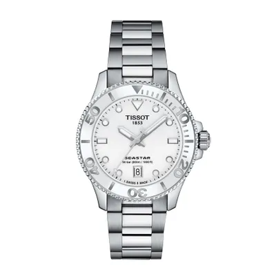 Tissot Seastar 100 36mm White Dial | T1202101101100