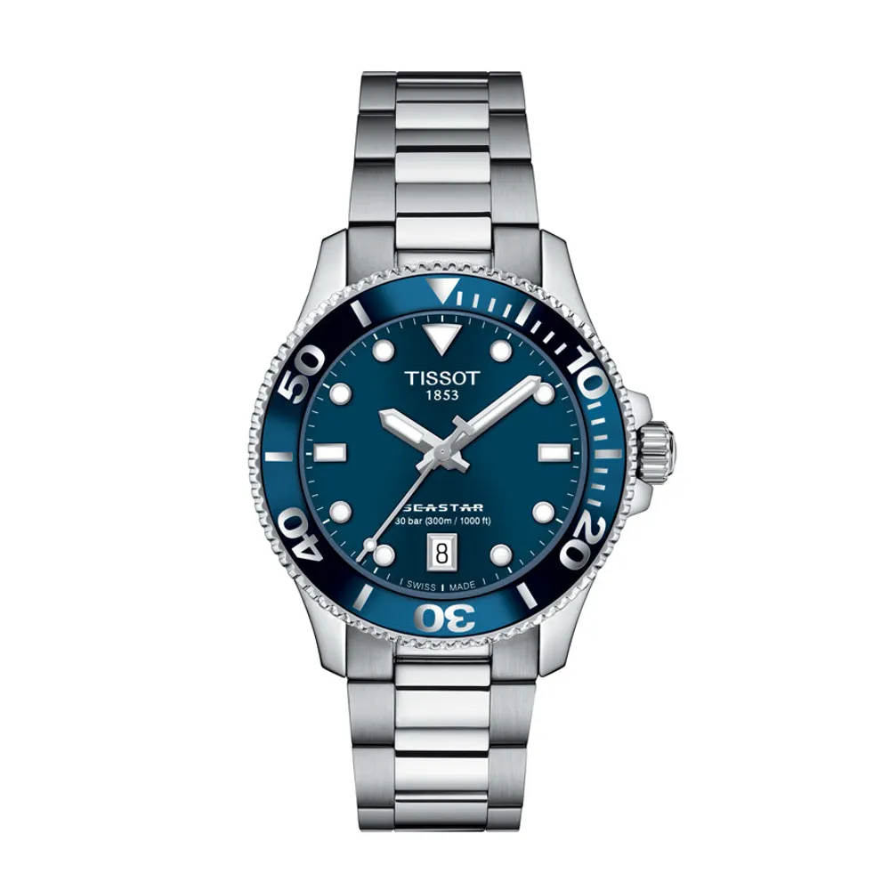 Tissot Seastar 1000 36mm Blue Dial | T1202101104100