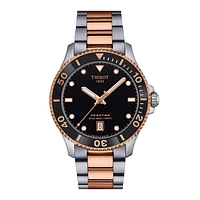 Tissot Seastar 1000 Quartz 40mm Black Dial Watch | T1204102205101
