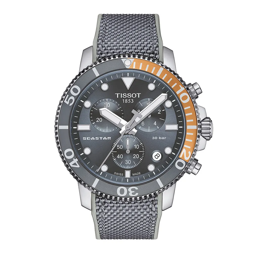 Tissot Seastar 1000 Chronograph Grey Dial | T1204171708101