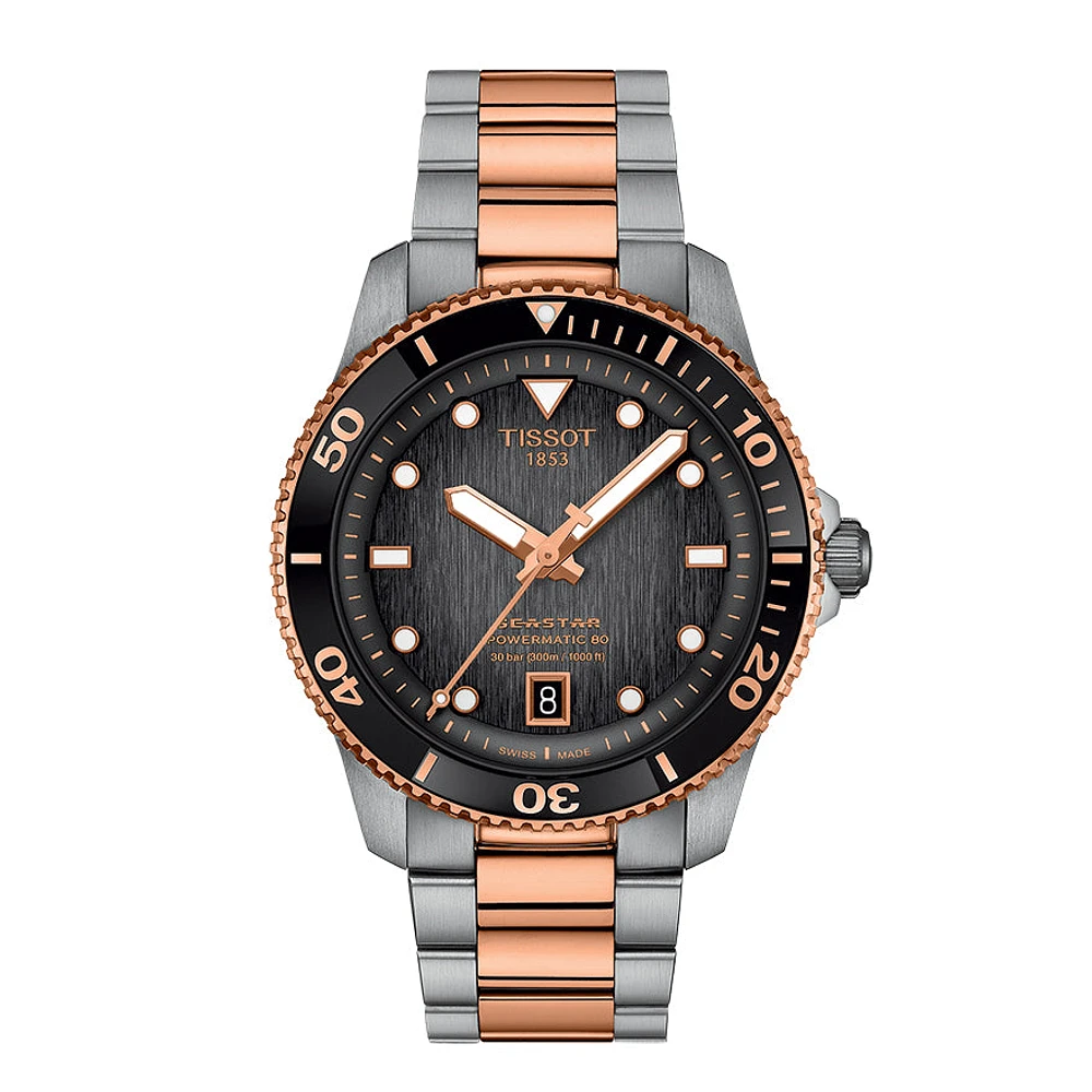 Tissot Seastar 1000 Powermatic 80 40mm Watch | T1208072205101