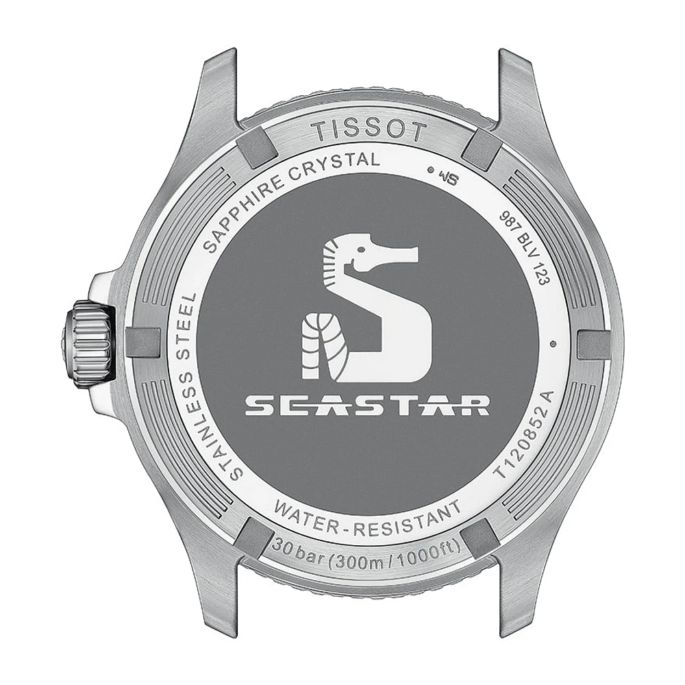 Tissot Seastar 1000 Quartz GMT 40mm Watch | T1208521105100