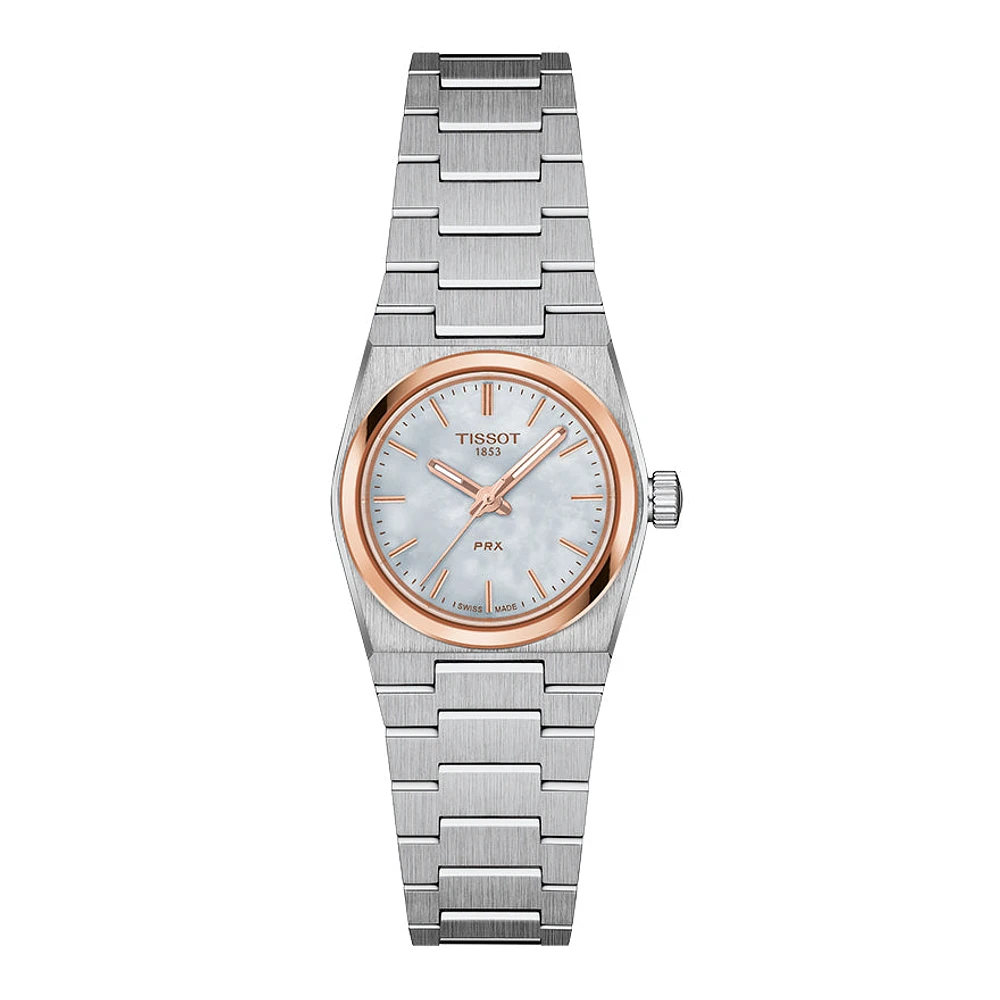 Tissot PRX 25mm Mother of Pearl Dial Watch | T1370102111100