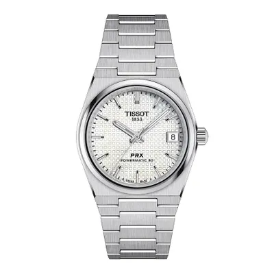 Tissot PRX Powermatic 80 35mm White Mother Of Pearl Dial | T1372071111