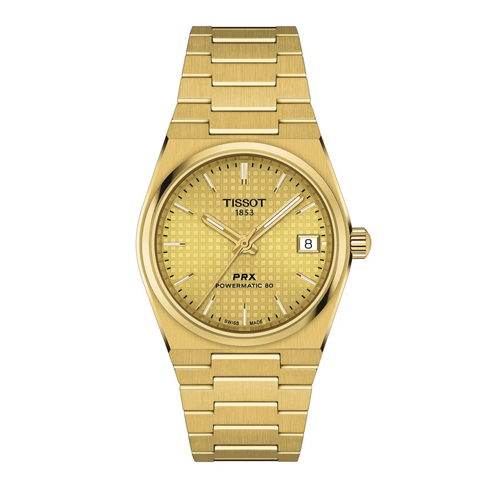 Tissot PRX Powermatic 80 35mm Champagne Dial Watch | T137.207.33.021.0