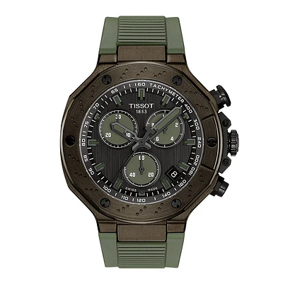 Tissot T-Race Chonograph Green Strap | T1414173706102