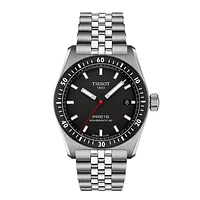 Tissot PR516 Powermatic 80 Black Dial Watch | T1494071105100