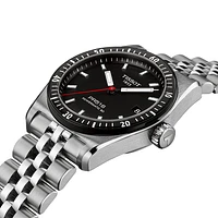 Tissot PR516 Powermatic 80 Black Dial Watch | T1494071105100