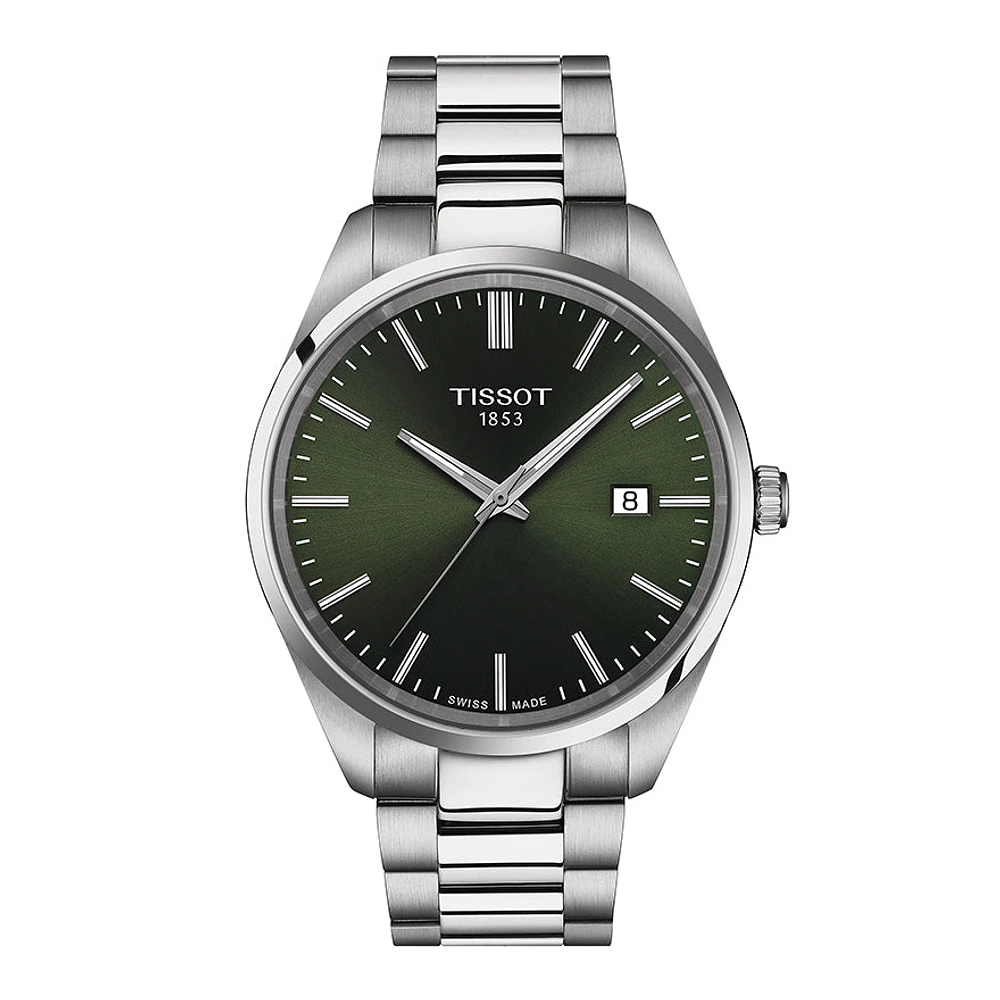 Tissot PR 100 Green Dial Watch | T1504101109100