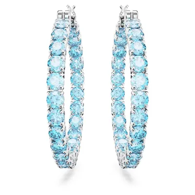 Swarovski Matrix Hoop Earrings | 5647446