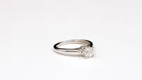 Diamond Engagement Ring 14K White Gold (0.80 ct tw)